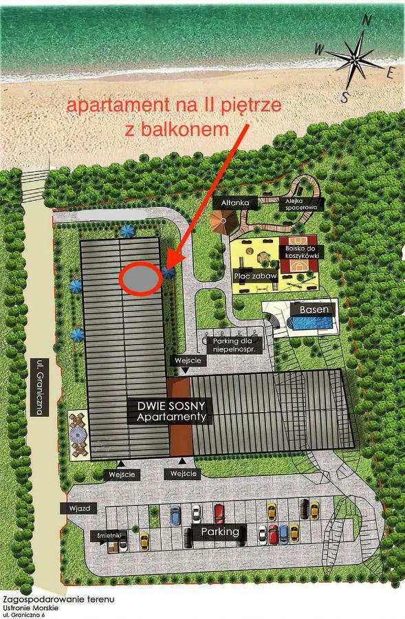 Apartament 59 Dwie Sosny Ustronie Morskie Εξωτερικό φωτογραφία